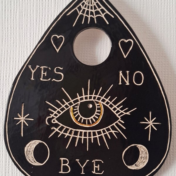 Ceramic Ouija Board Planchette