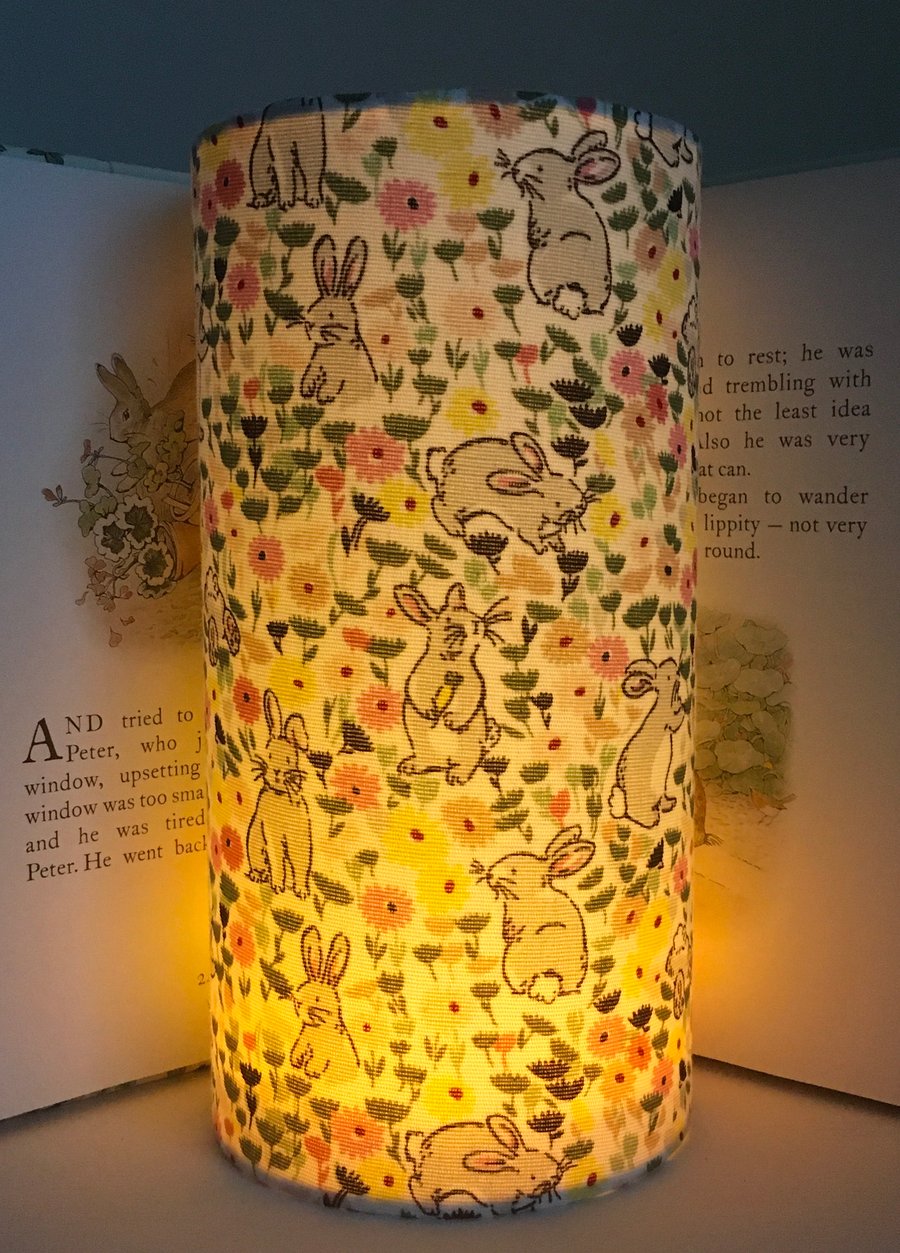 Bunny Hop- Handmade Children’s Night Light 