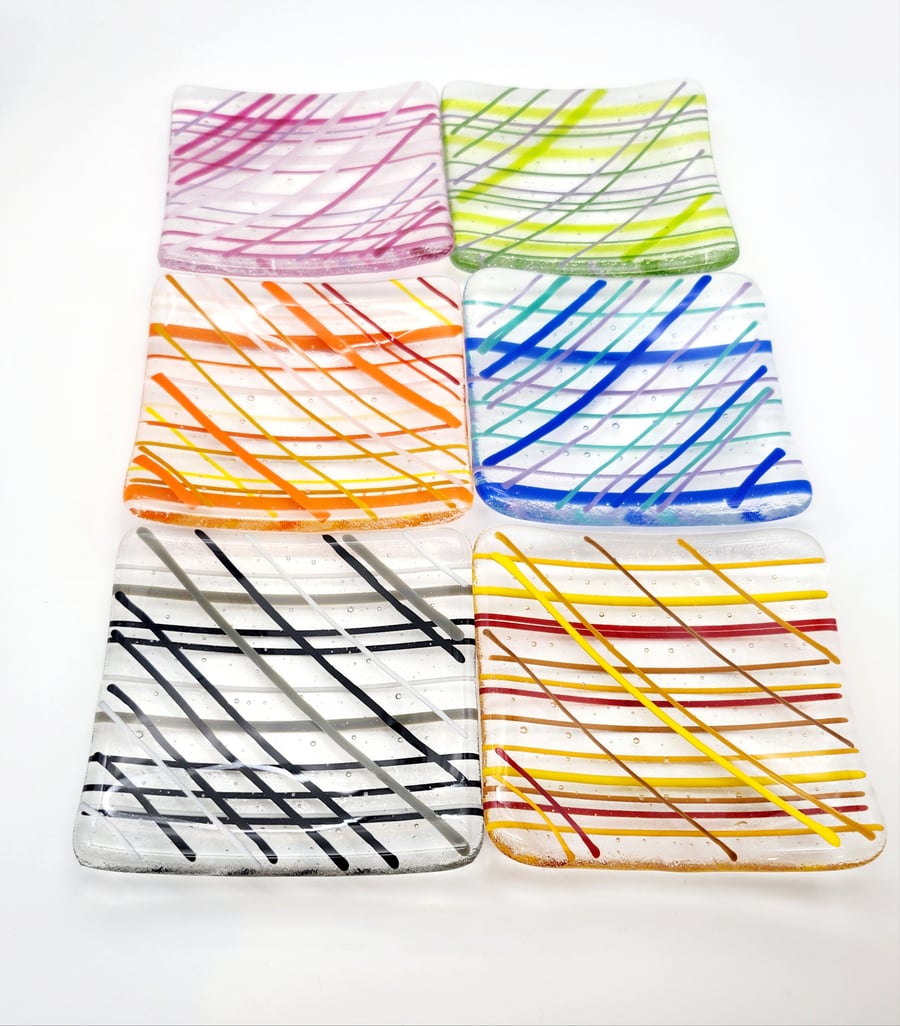 Fused Glass Trinket Dish for your keys, jewellery or decorative ornament