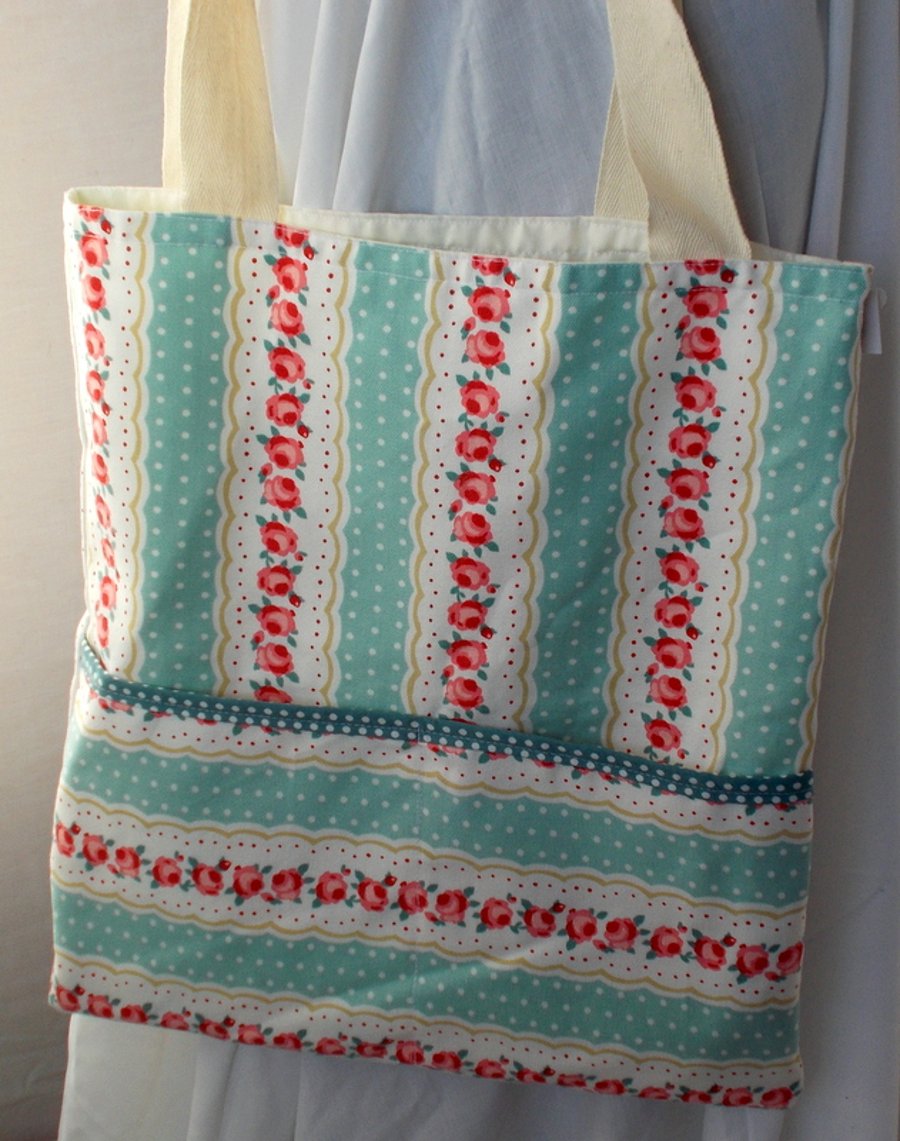 Lovely handmade tote bag