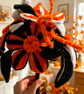 Tiger Lily Bouquet — 5 Lilies and Filler  One of a Kind  Autumn Colours - Image 2