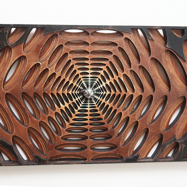 3D Wall art, Multi layered, Laser cut, Wood Carving , Geometric, Contemporary