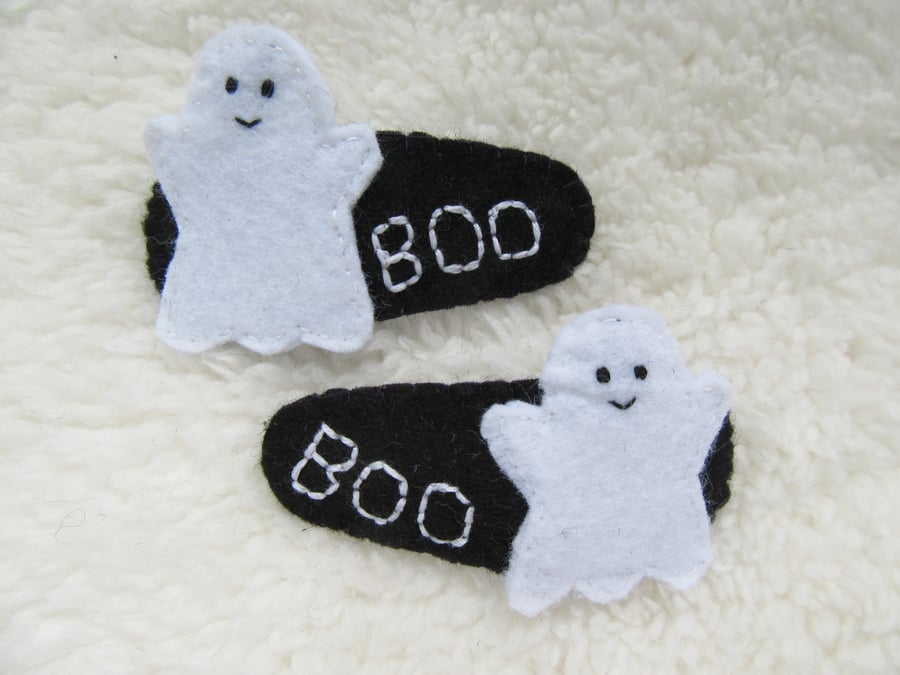 Ghost hair clips