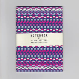 A6 Mini Notebook - Aztec 