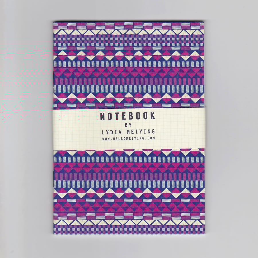 A6 Mini Notebook - Aztec 