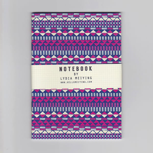 A6 Mini Notebook - Aztec 