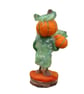 Halloween Autumn decoration, Pumpkin harvest Halloween Figure 'Jill O Lantern'  - Image 5