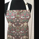 William Morris Water Resistant Aprons  Starwberry Thief, Adult size. 76 cm 