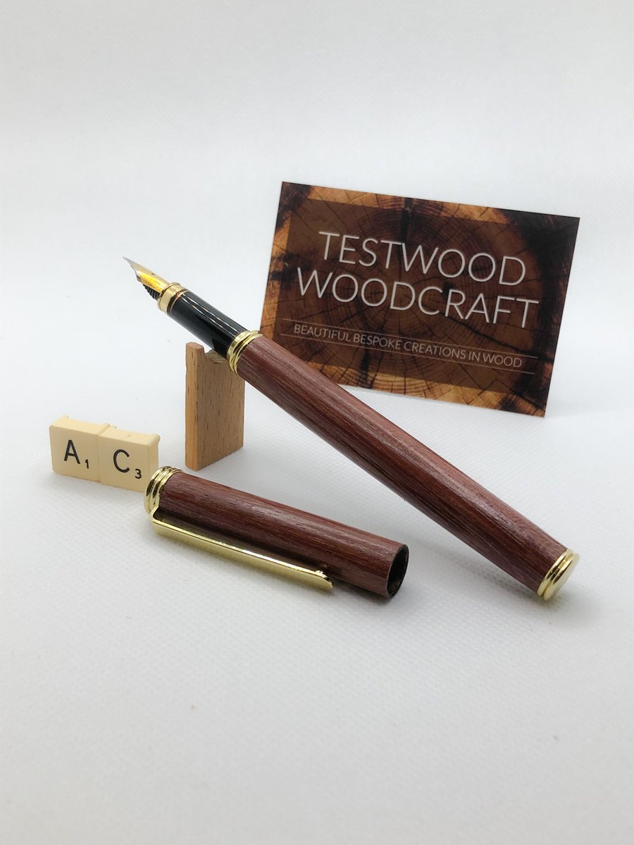 Turned wooden Fountain pen