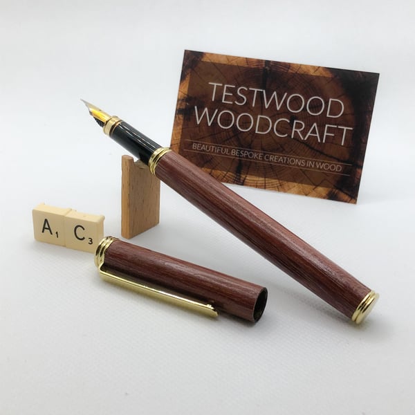 Turned wooden Fountain pen