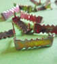 25 x Self Fixing Saw Tooth Picture Hanging Fasteners - Image 1