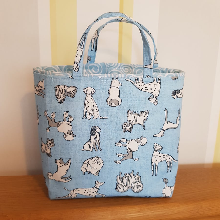 Doggy gift bag: fabric & reusable