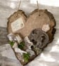 Echoes of the Shore FSC Wood Coastal Heart Wall Hanging - Image 2