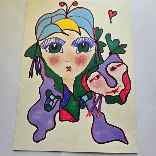 Fairy Witch Drawing 