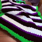 Beautiful Beetlejuice Inspired Throw Blanket