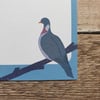Wood Pigeon Gift Notes - Set of 4 Sheets