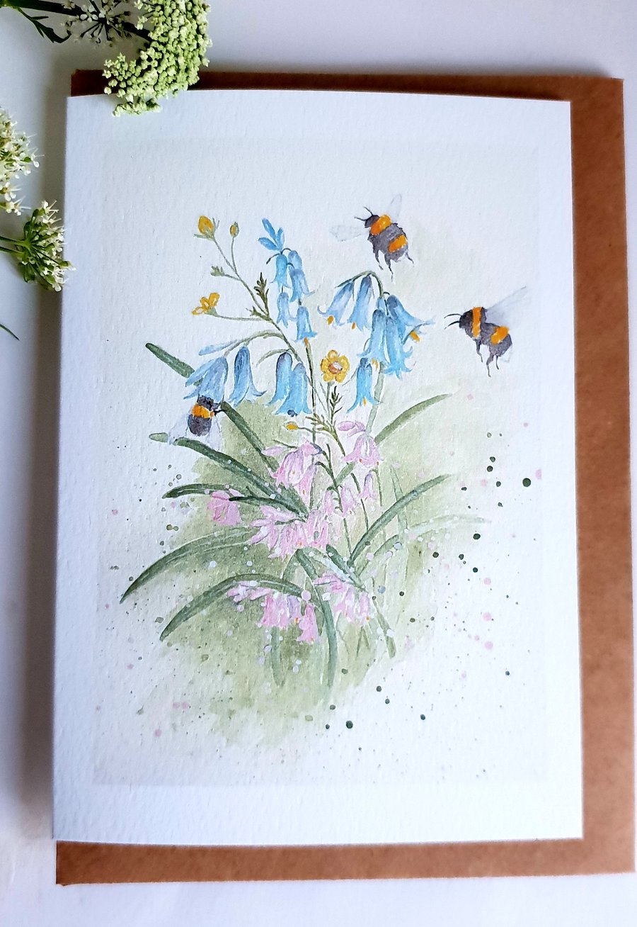 Bluebell card
