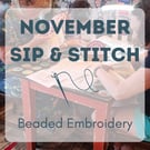 Sip & Stitch NOVEMBER – Creative Workshop at Granello Lounge