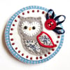 Jubilee Owl Brooch