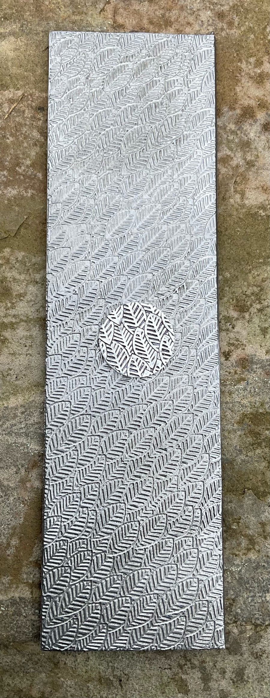 Rolling Mill Texture Plate 90 x 50 x 3mm No 1