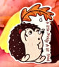 Die Cut Sticker- A Little Prickly. A Lot Tired