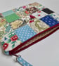 Patchwork make up bag large size pouch - Image 5