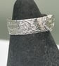 Boho Heart band ring - PMC - Image 2
