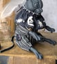 'Lumen', a black porcelain and textile mouse imp. - Image 9