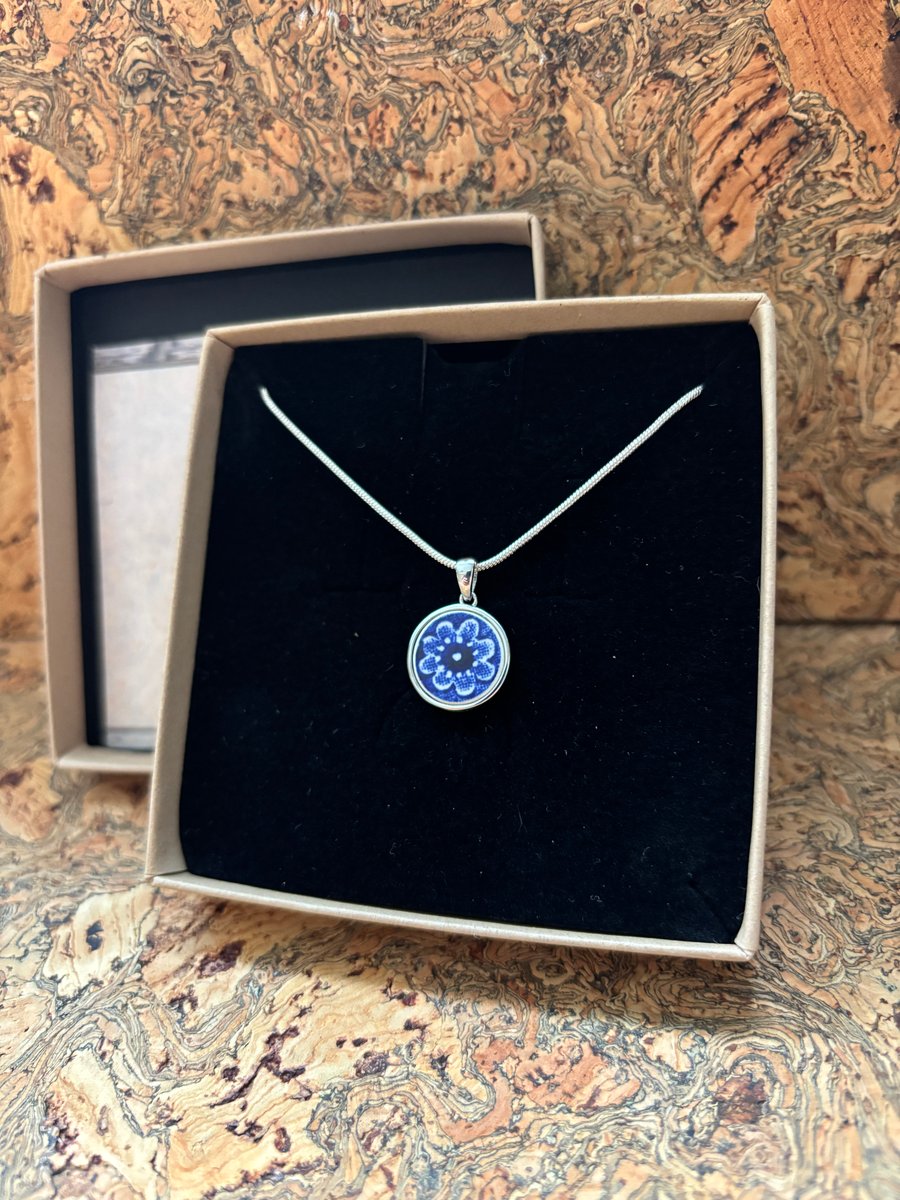 Handmade Pendant, Sterling silver, One of a Kind, Eco Friendly Christmas Gifts