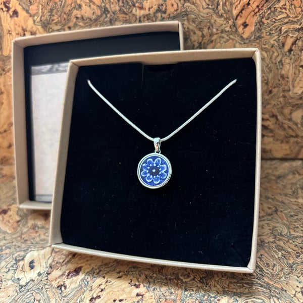 Handmade Pendant, Sterling silver, One of a Kind, Eco Friendly Christmas Gifts