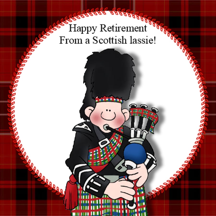 commissioned retirement card for Moira