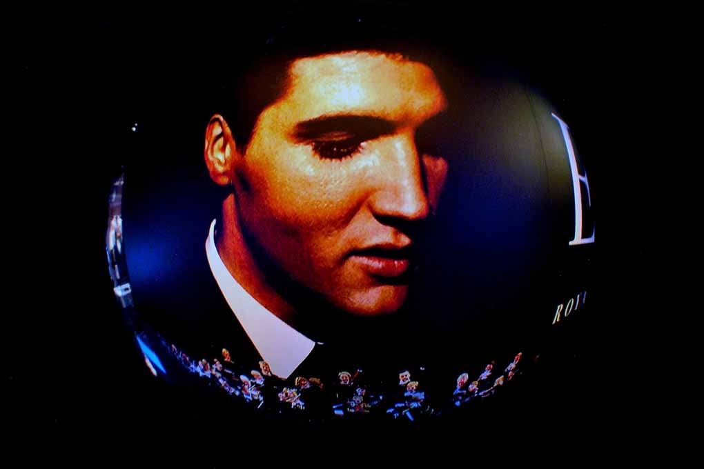 Elvis Presley On Tour Exhibition O2 Arena Photograph Print