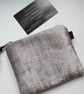 SALE Printed Velour  Coin Purse