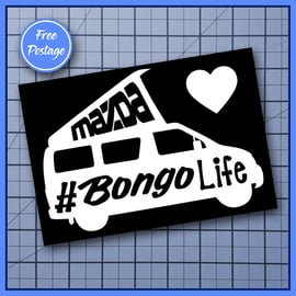 Mazda Bongo Van Life  Car Van Sticker Decal Bumper vinyl