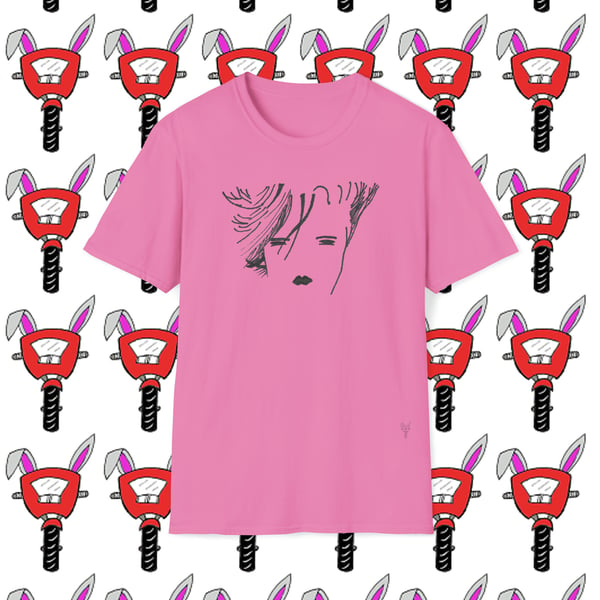 Woman Ink 2 Unisex Softstyle T-Shirt by Bikabunny