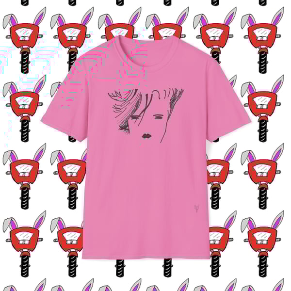 Woman Ink 2 Unisex Softstyle T-Shirt by Bikabunny