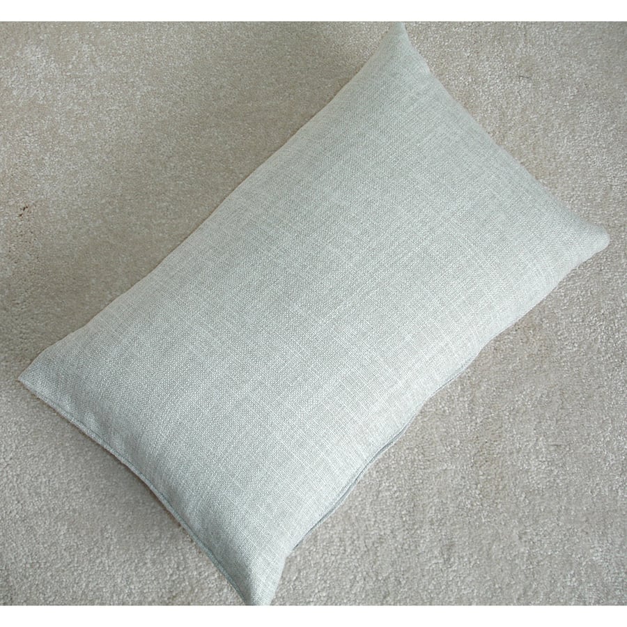 Tempur Travel Pillow Cover Grey Linen 16"x10" 16x10 40x26cm