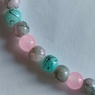 Sakura Glass Bead Bracelet 