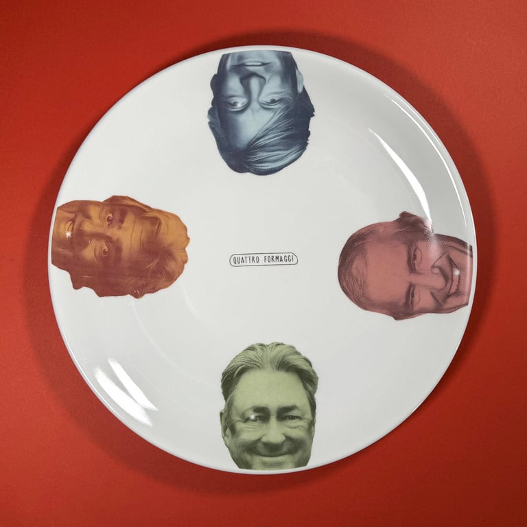 Quattro Formaggi 12" Pizza Plate