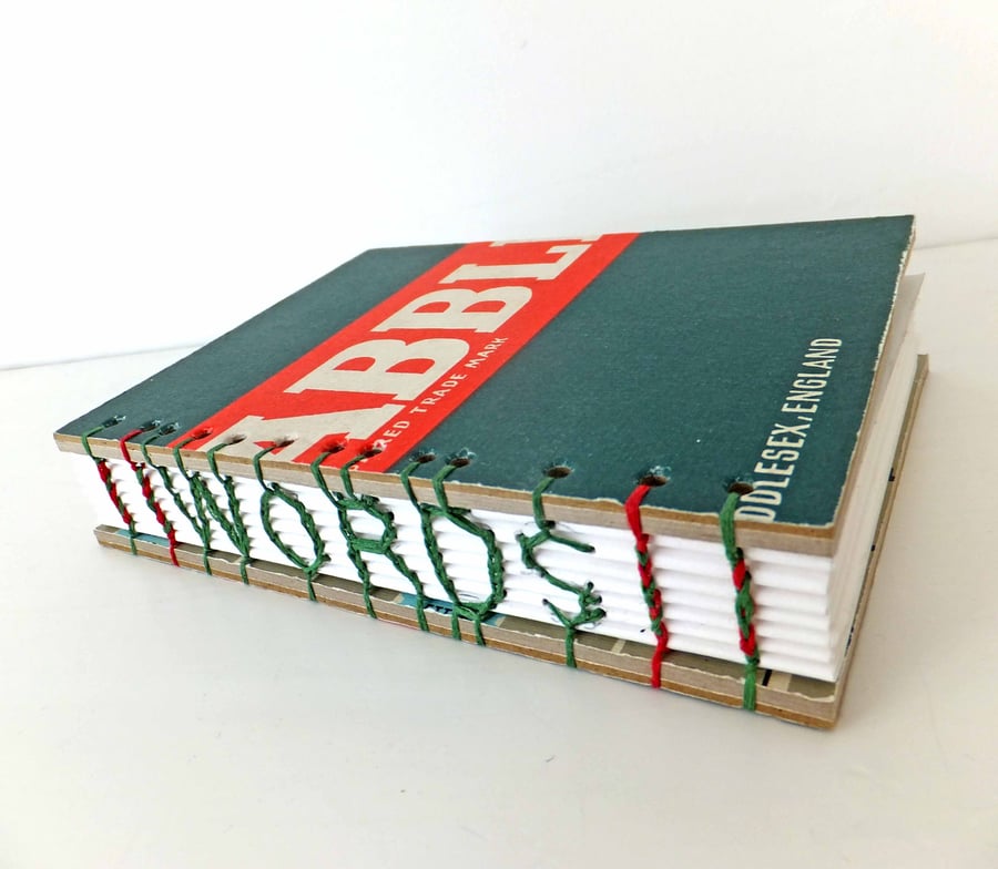 Scrabble journal, WORDS Journal, Eco-friendly N... - Folksy
