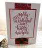 Christmas card - swirly text - Image 3