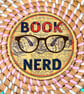 Vintage Book Nerd Coaster – Retro Book Lover Wooden Drinks Coaster 