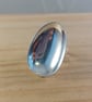 Upcycled Sterling Silver Detached Spoon Bowl Adjustable Ring (SKU130625)