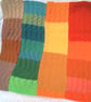 Baby's Multi Coloured Basket Weave Blanket, Nursery Blanket, Coming Home Blanket - Image 3
