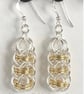 Chainmaille Sterling Silver Earrings  - Image 10