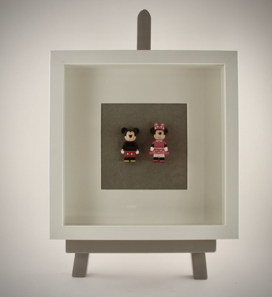 Mickey & Minnie mini Figure frame