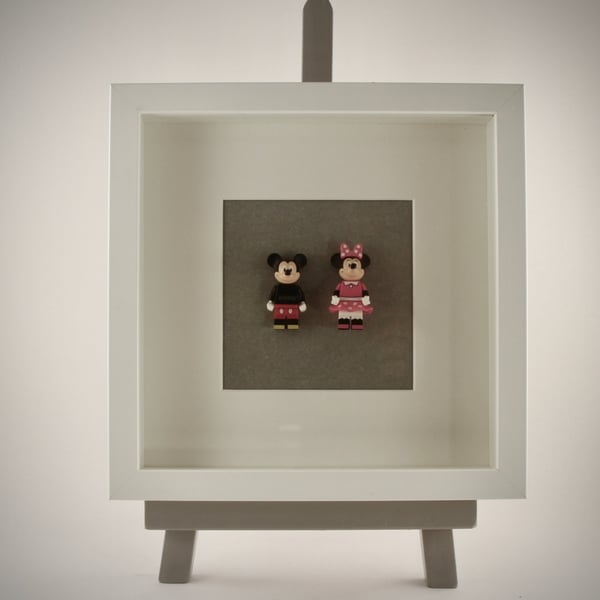 Mickey & Minnie mini Figure frame