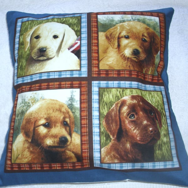 Labrador Puppy love cushion,C