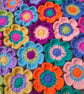 40 Crochet Funky Flowers  - Image 2