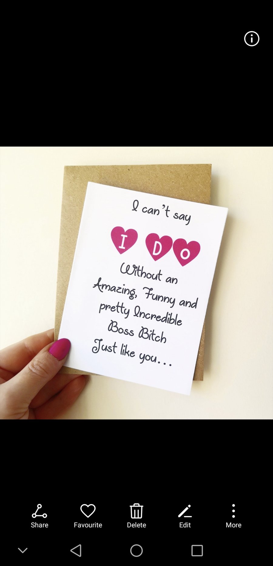 I Do Boss Bitch Wedding proposal card Will you be my Bridesmaid Maid Honour